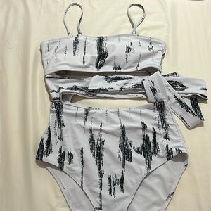 One piece bathing suit